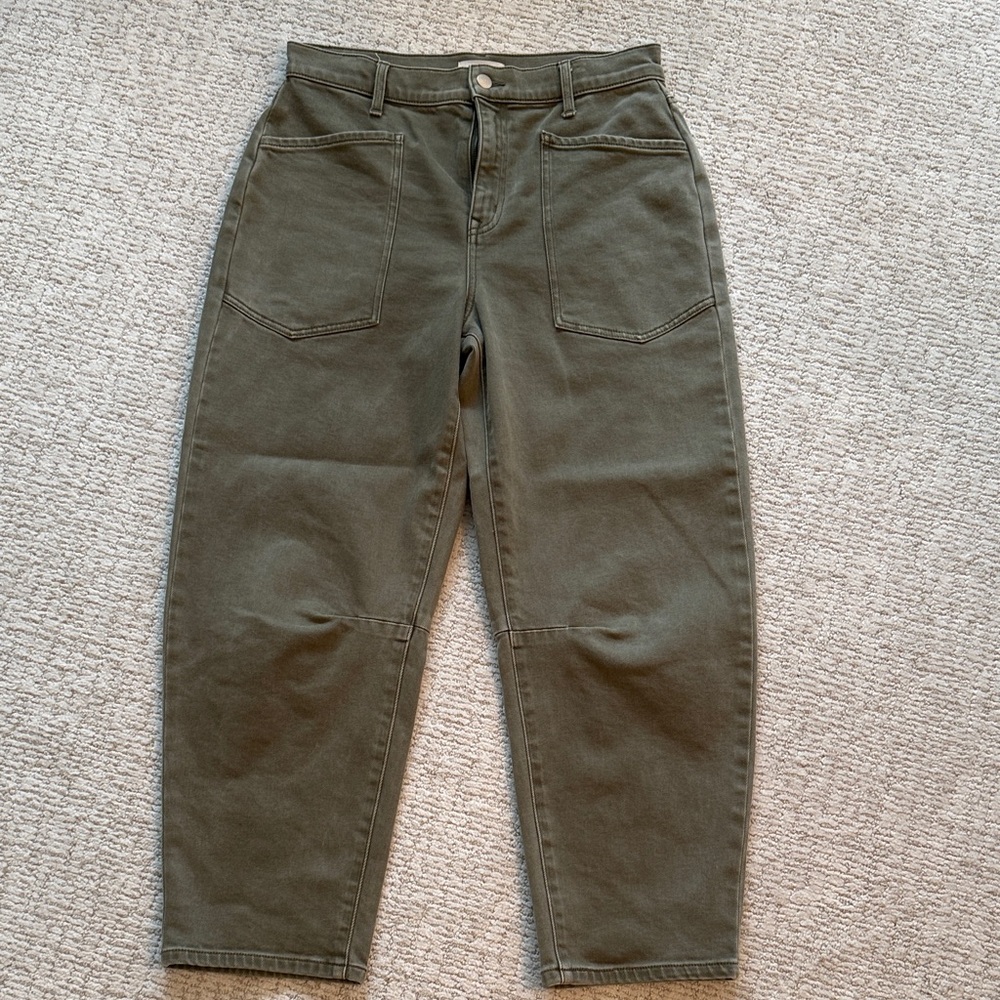 Evereve Olive Green Trousers